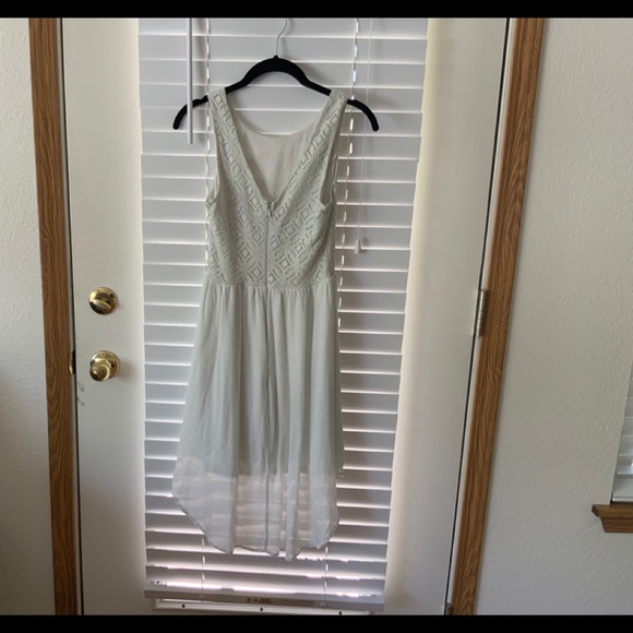 Francesca’s White High-Low Dress - Picture 2 of 3